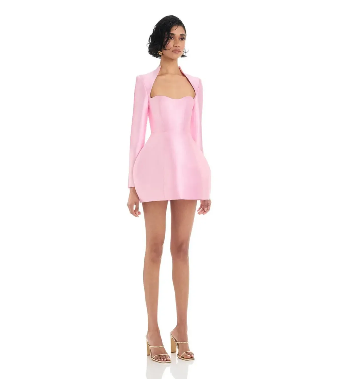 Eliya The Label Kate Mini Dress Pink Size M/AU 10 - Image 2