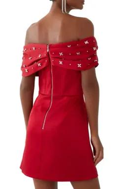 Rebecca Vallance Carmela Mini Red Size AU 8 for rent on The Volte - image 2