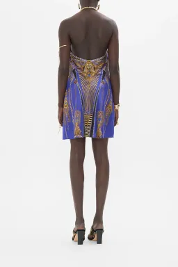 Camilla Draped Short with Neckpiece Multi Size AU 8 for rent on The Volte - image 2