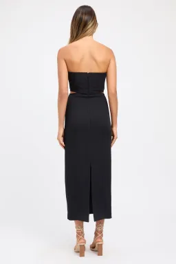 Kookai Oyster Cut Midi Dress Size 8 for rent on The Volte - image 2