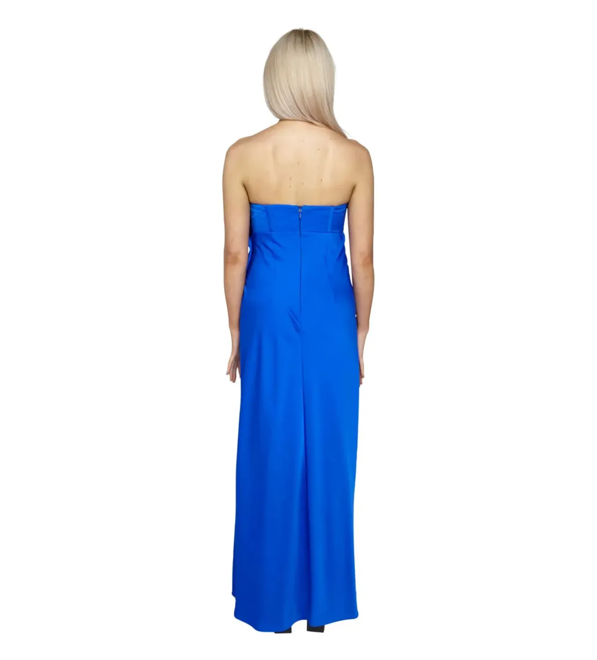 Sheike High Society strapless dress in electric blue size AU 6 - Image 3