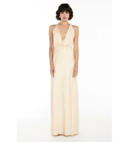 Manning Cartell Charmed Cowl Slip Dress Champagne Size AU 8 for rent on The Volte - image 4
