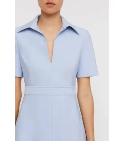 Scanlan Theodore Italian Milano Dress Blue Size AU 8 for rent on The Volte - image 2