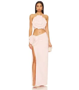 Lovers + Friends Artemis Gown in Light Pink XS / AU 6 for rent on The Volte - image 1