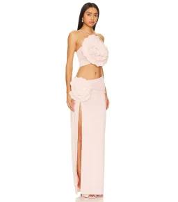 Lovers + Friends Artemis Gown in Light Pink Size Medium / AU 10 for rent on The Volte - image 2