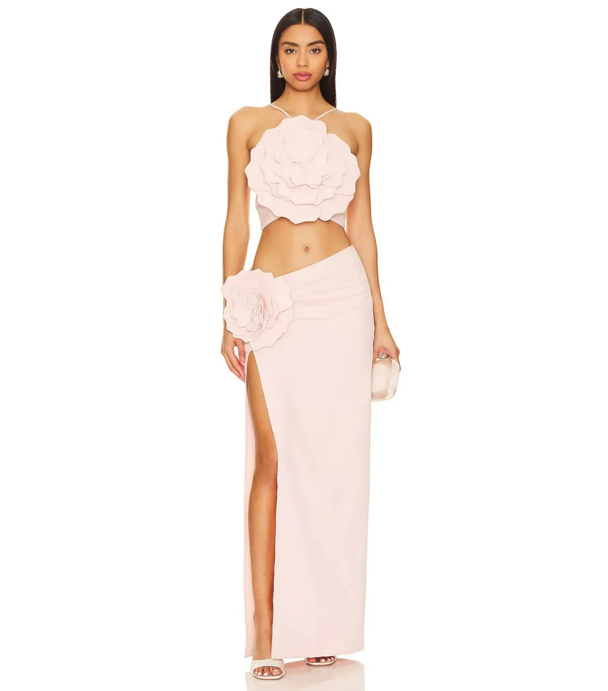 Lovers + Friends Artemis Gown in Light Pink Size Medium / AU 10 - Image 1