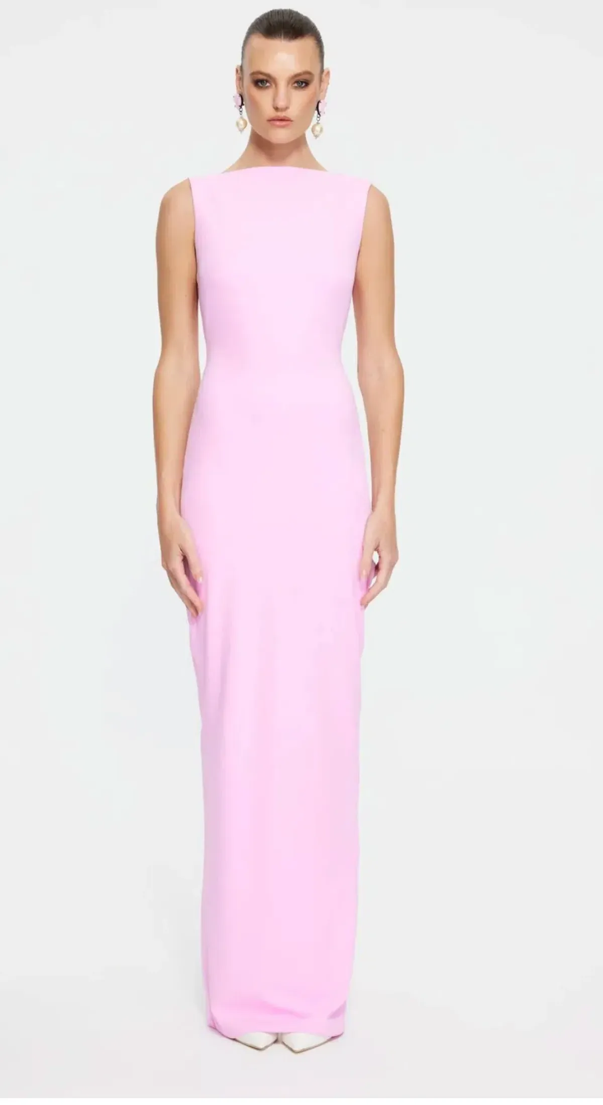 Effie Kats Verona Gown Pink Size AU 10 - Image 1