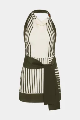 Sir the Label Leilana Mini Dress in Garden Stripe Size 6 for rent on The Volte - image 4