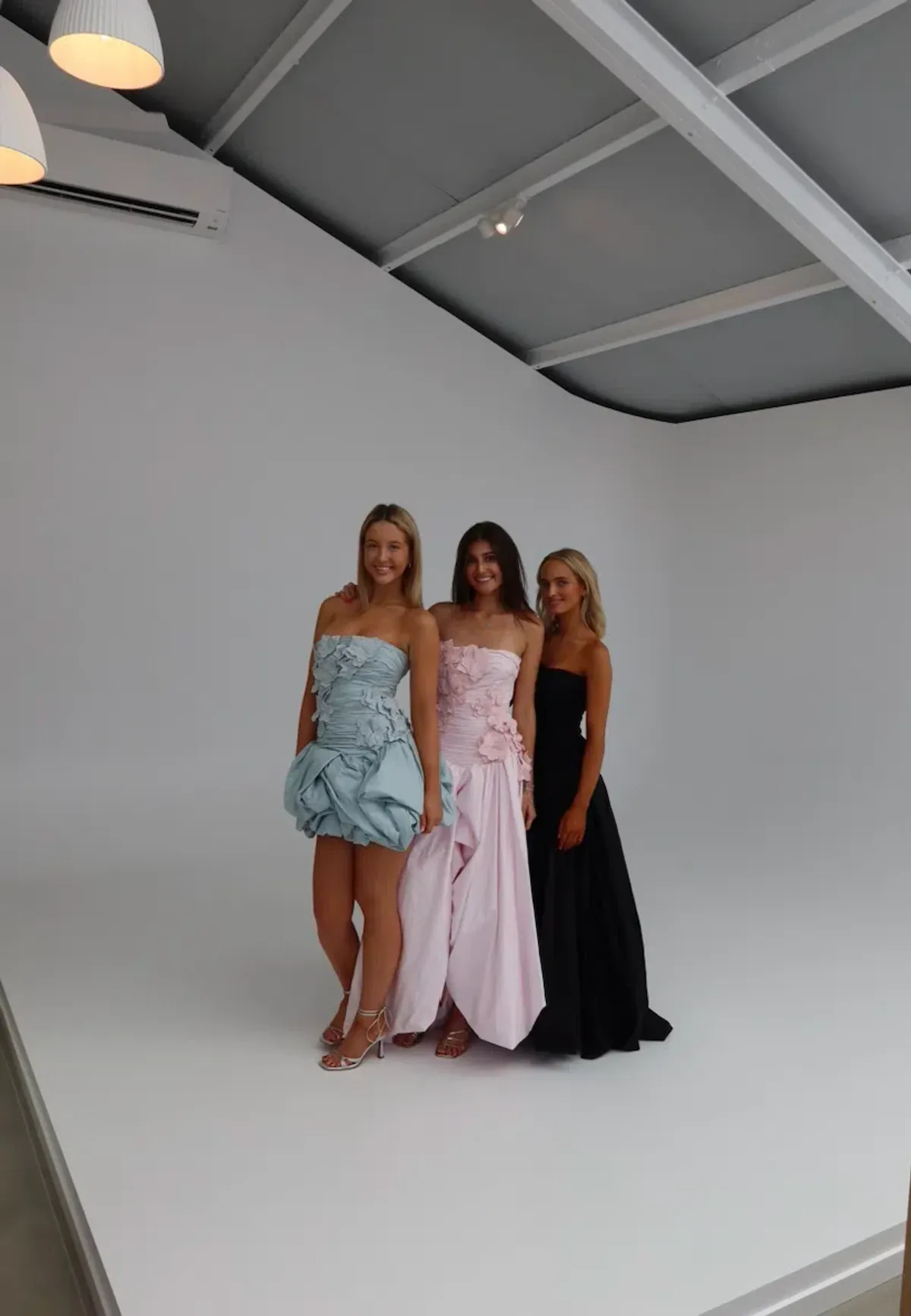 Aje Splendour Mini Dress Silver Blue Size AU 10 - Image 7