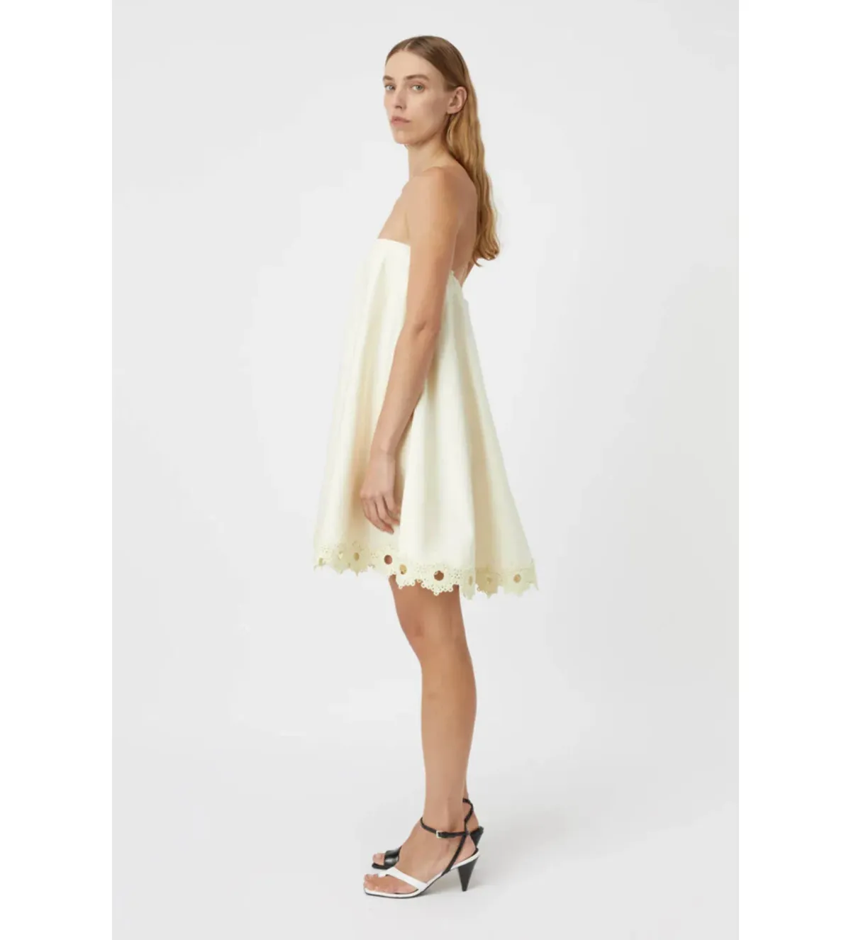 Camilla and Marc Marina Mini Dress Citron Yellow Size XS / AU 6 - Image 2