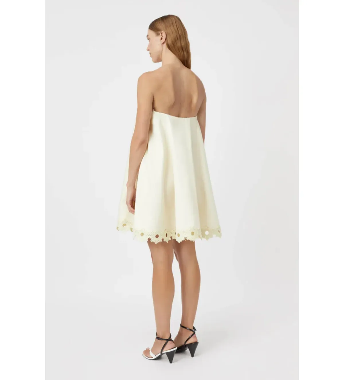 Camilla and Marc Marina Mini Dress Citron Yellow Size XS / AU 6 - Image 3