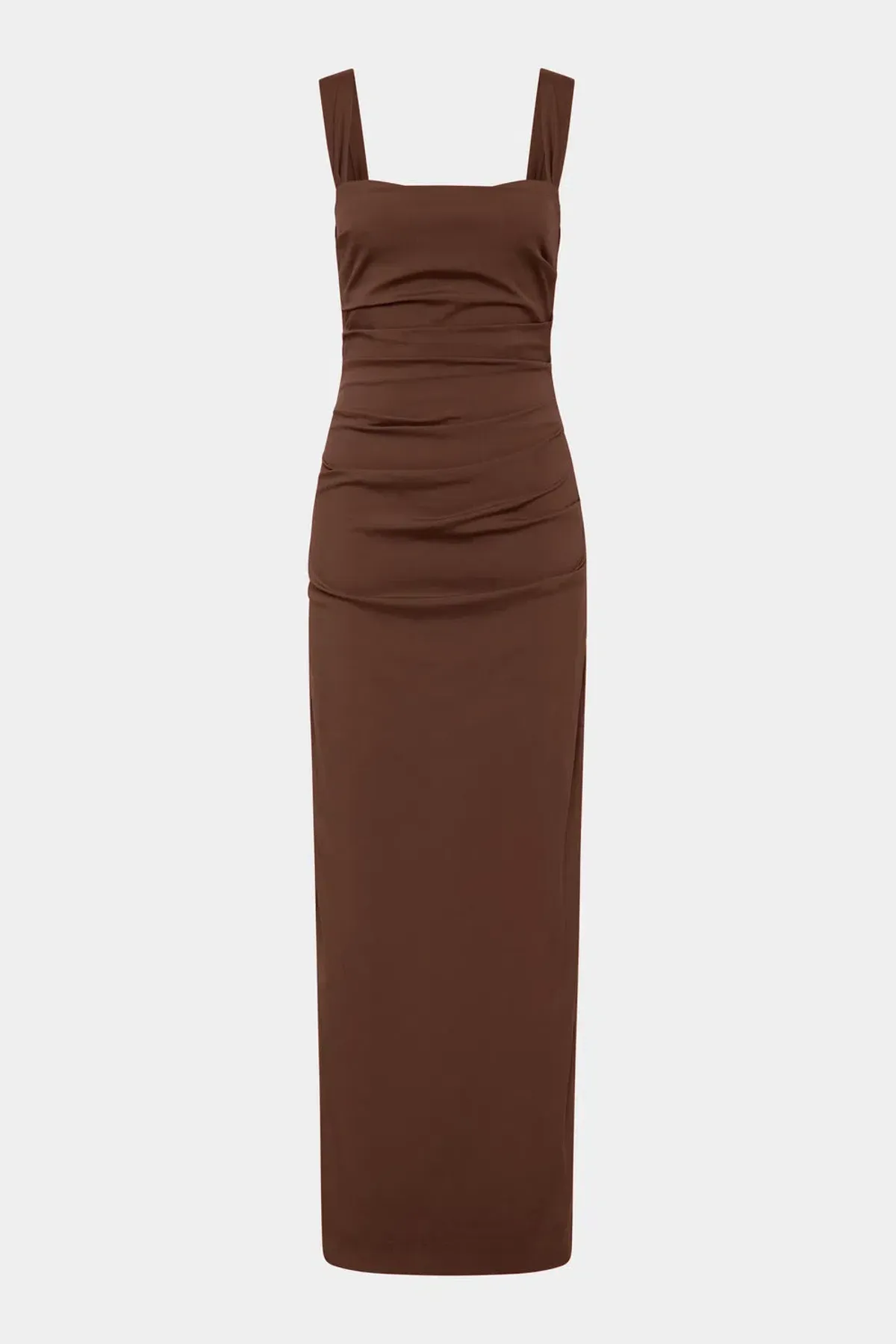 SIR the label Dahlia Balconette Gown in Chocolate size AU 8 - Image 4