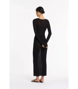 Sir The Label Eva Knit Dress Black Size 1 / AU 8 for rent on The Volte - image 3