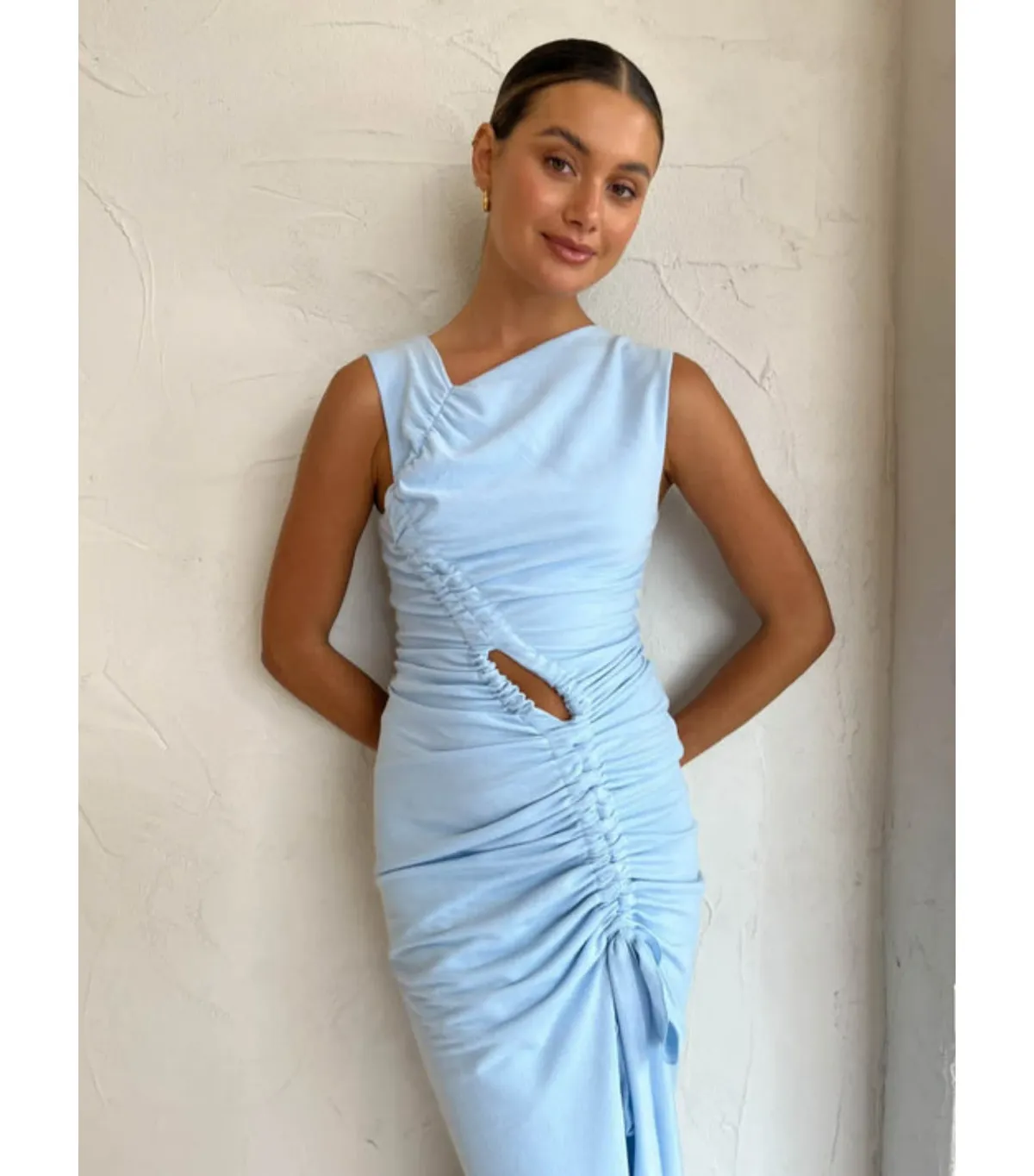 Tojha Lita Dress Powder Blue Size L / AU 12 - Image 3