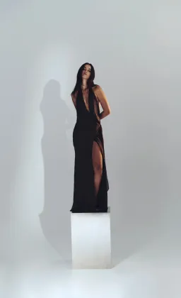 Bec and Bridge Soneva Wrap Maxi Dress Chocolate Size 8 for rent on The Volte - image 2