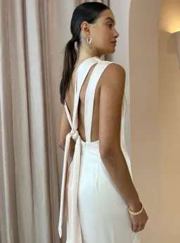 Significant Other Lana Maxi Dress Ballet Pink Size 8 for rent on The Volte - image 3