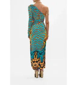 Camilla one shoulder jersey cut out dress Size AU 10 for rent on The Volte - image 3