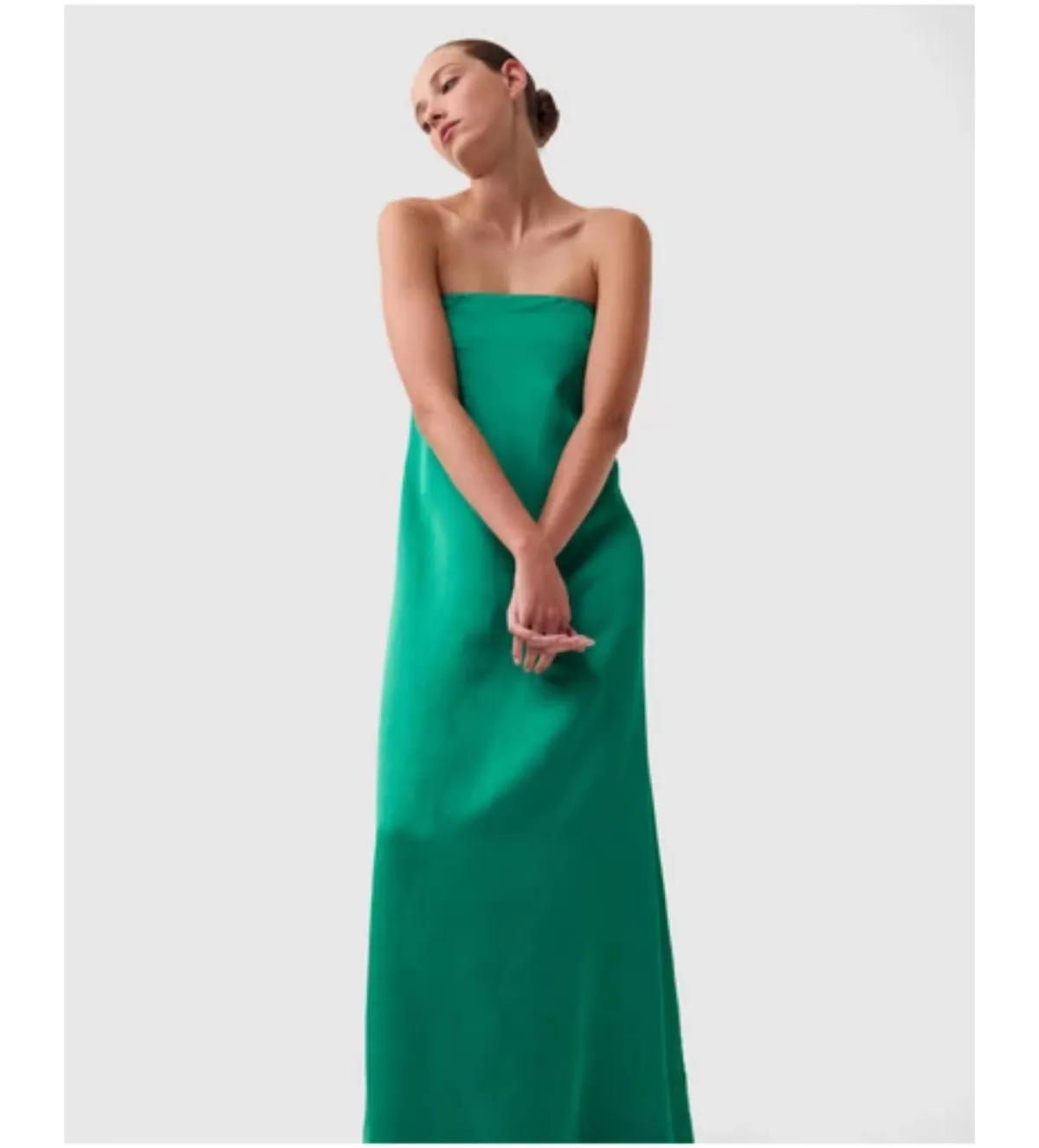 Morrison Willow Strapless Dress Green Size 0 / Size AU 6 - Image 3