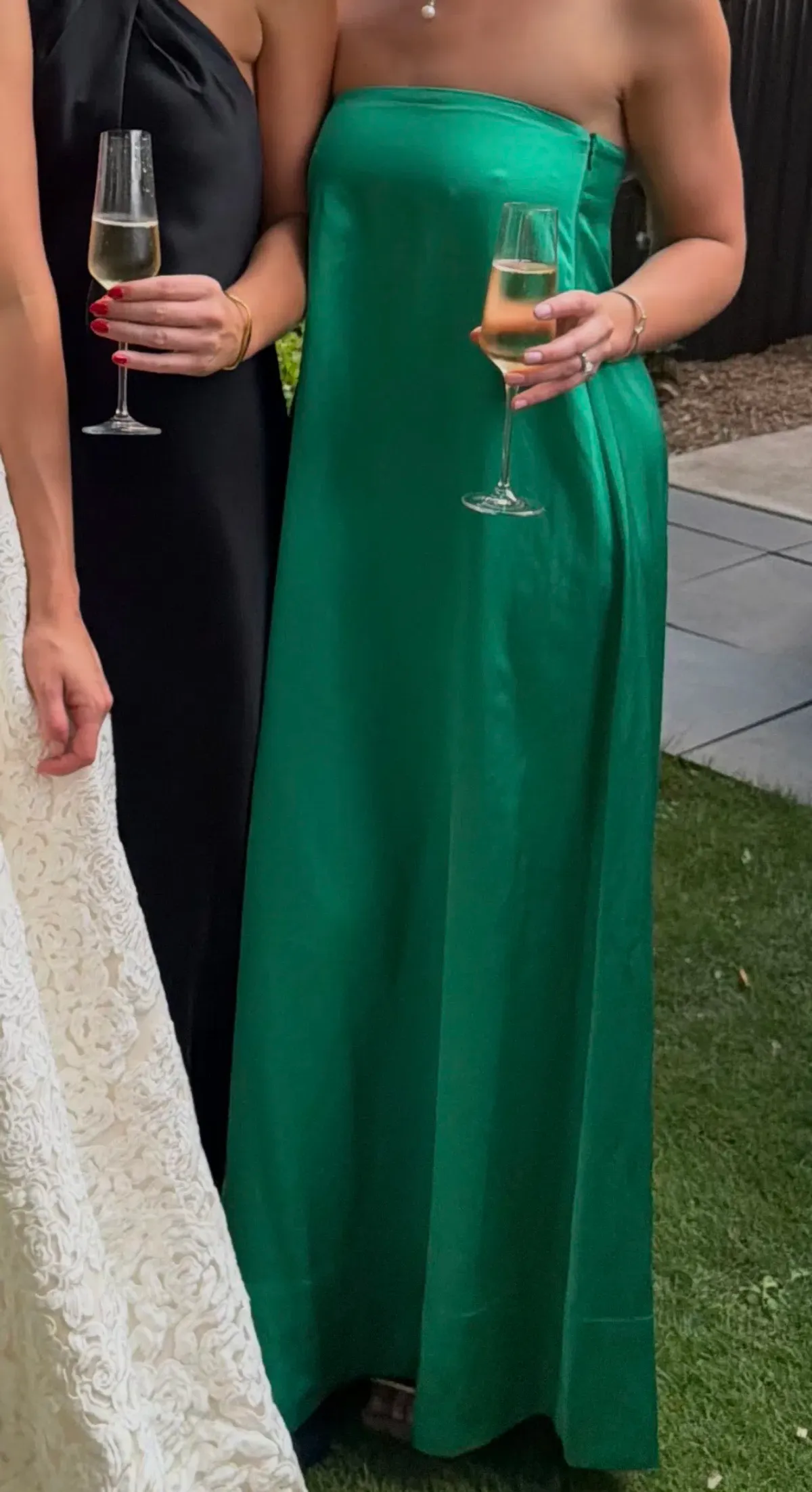 Morrison Willow Strapless Dress Green Size 0 / Size AU 6 - Image 4