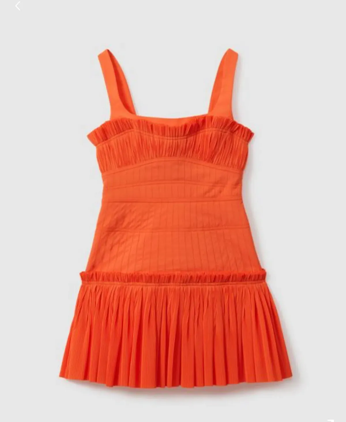 Acler Dartnell Mini Dress Orange Size 10 - Image 4