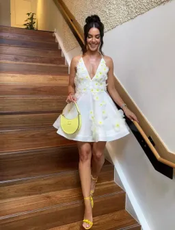 Zimmermann Matchmaker Daisy Mini Dress Size 3 / AU 14 for rent on The Volte - image 1