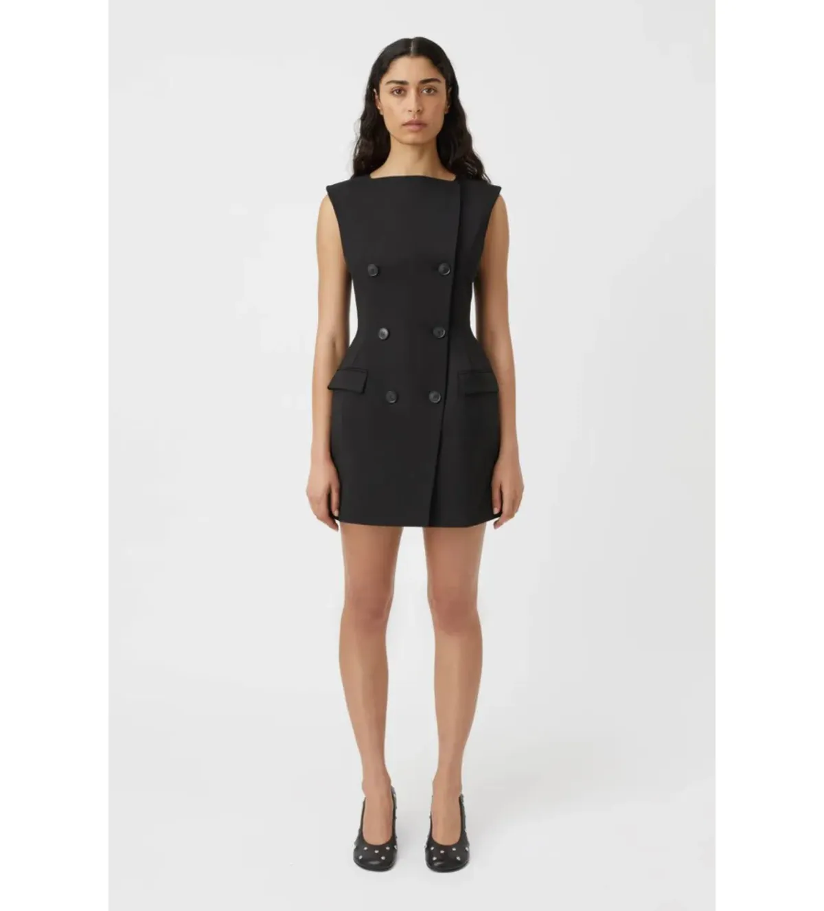 Camilla and Marc Dusk Mini Dress Black Size AU 12 - Image 1