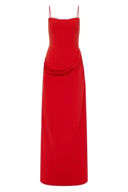 Sass & Bide Kahlo Red Dress Size AU 6  for rent on The Volte - image 3
