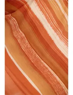 Significant Other Patrice Halter Mini Dress in Sherbet Stripe Size AU 10 for rent on The Volte - image 4