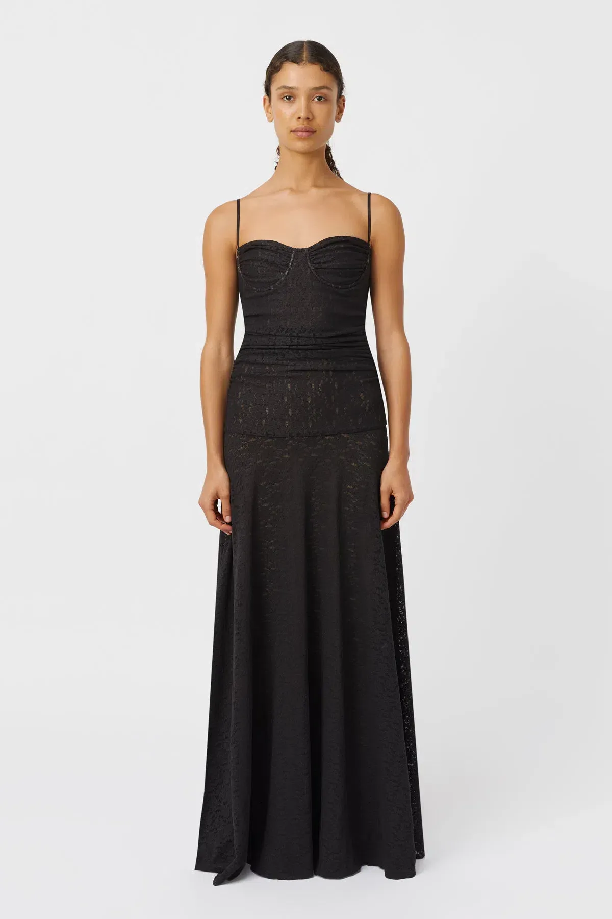 Camilla & Marc Camille Lace Maxi Dress Black Size 8 - Image 1