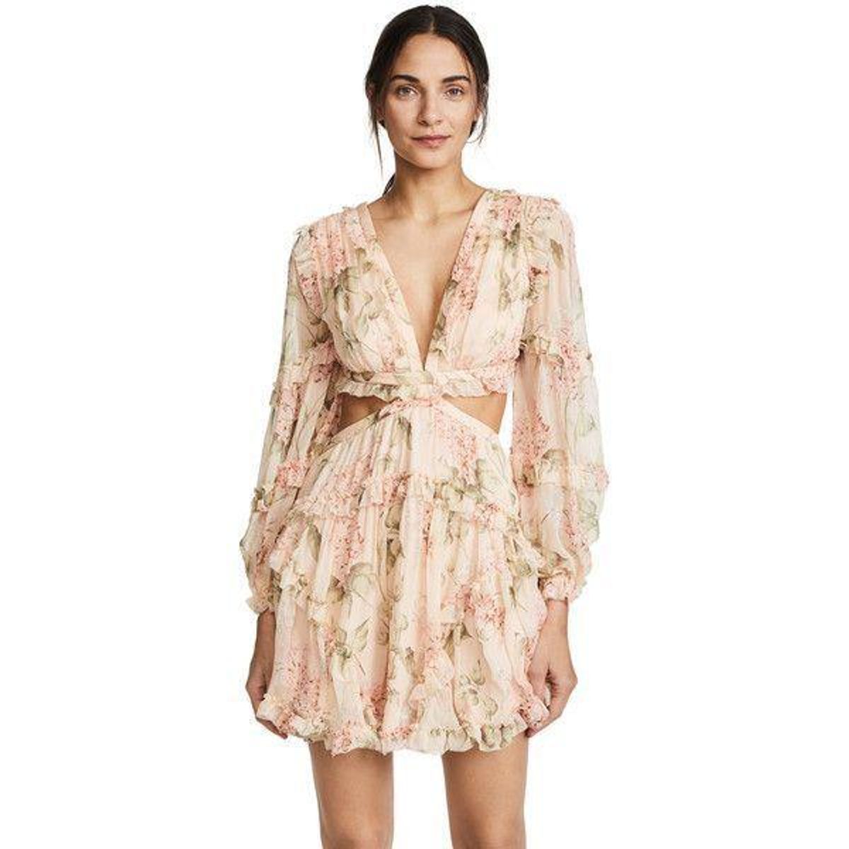 Zimmerman Prima Cutout Dress Print Size 8 - Image 3