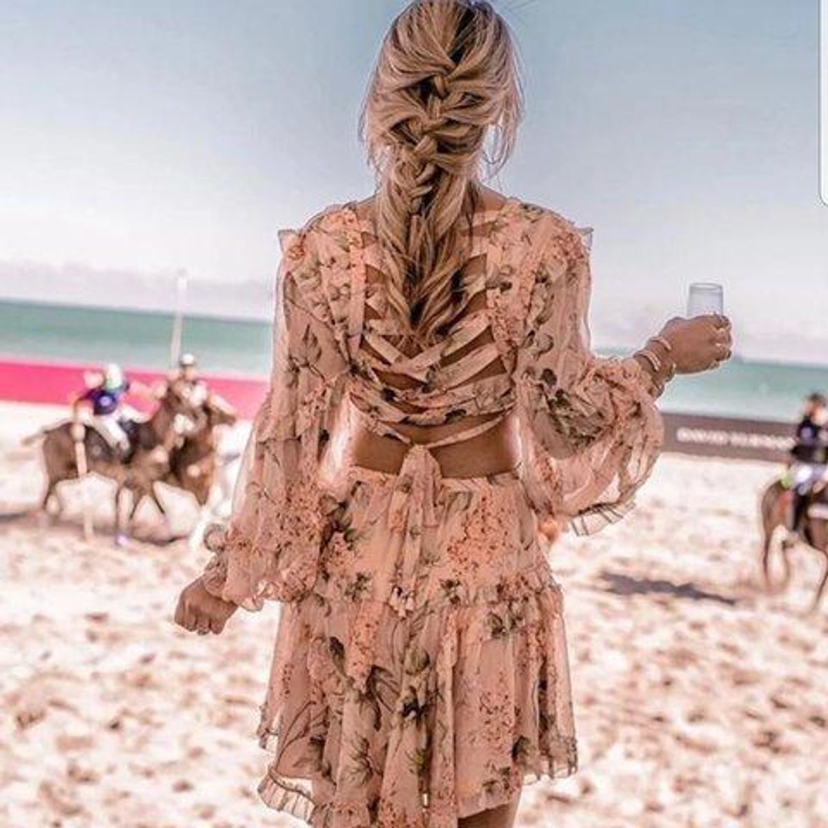 Zimmerman Prima Cutout Dress Print Size 8 - Image 2