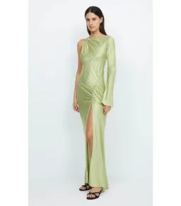 Bec & Bridge Kai Asym Maxi Dress Pear Size AU 6  for rent on The Volte - image 2