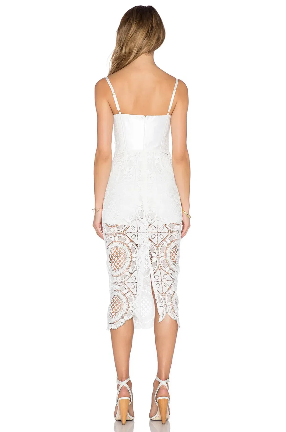 MISHA Flora Dress White Size 6/XS - Image 4