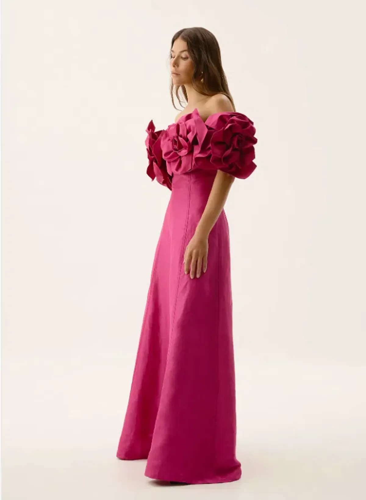 Aje Etta Gown Pink Size AU 10 - Image 3