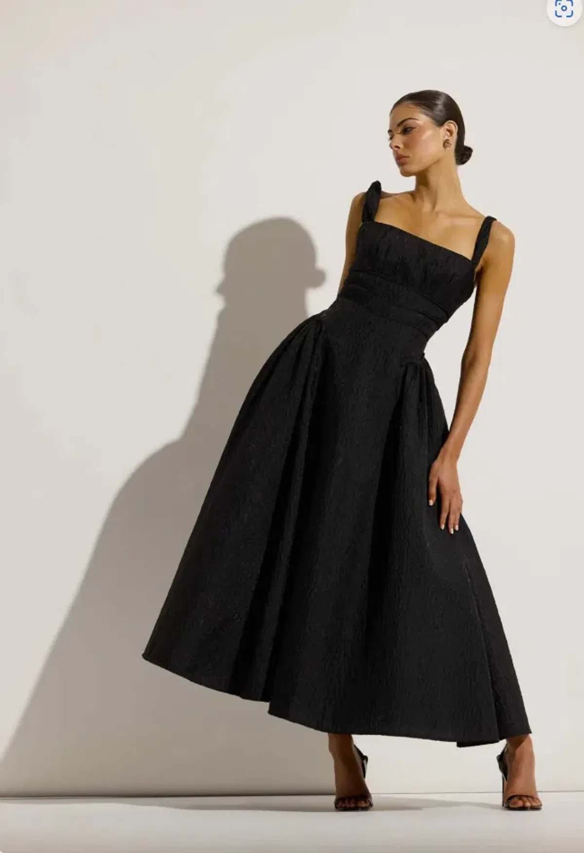 Rachel Gilbert Sophia Strap Dress Black Size AU 10  - Image 3