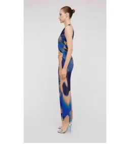 Scanlan Theodore Italian Watercolour Print Maxi Dress Multi Size AU 10 for rent on The Volte - image 2