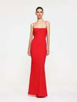 Effie Kats Havilland Gown Red size 8 for rent on The Volte - image 2