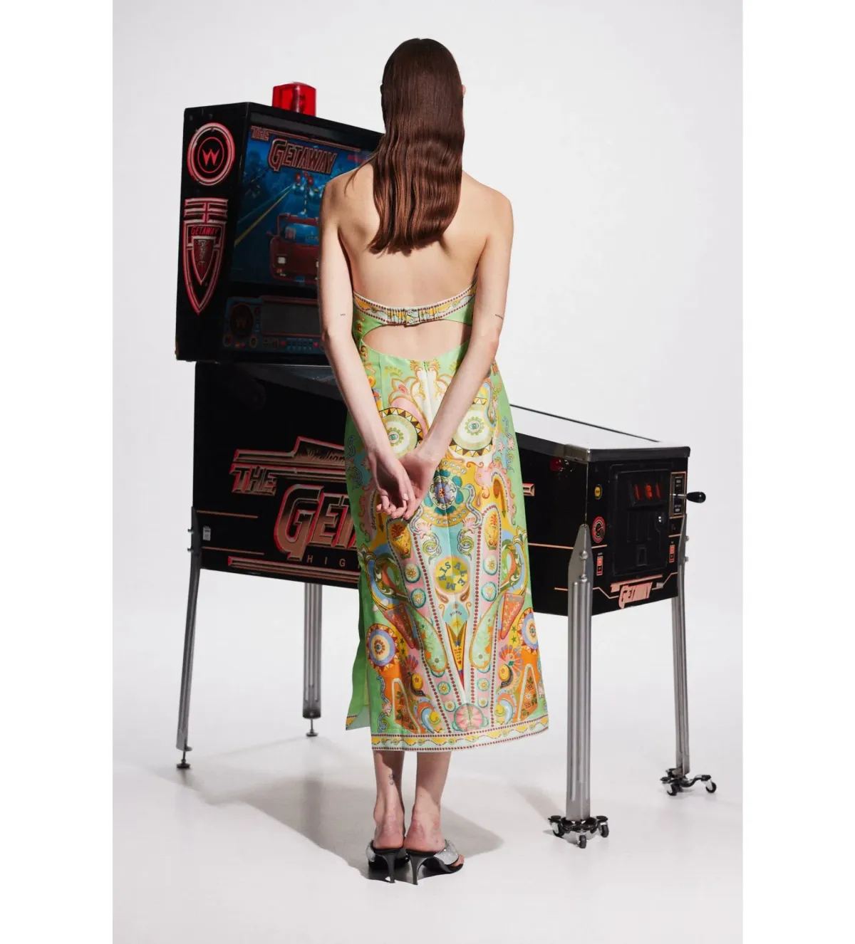 Alemais Pinball Bodice Dress Print Size 12 - Image 3