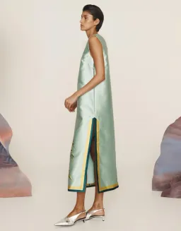 Alemais Anita Midi Dress Green Size AU 12 for rent on The Volte - image 2