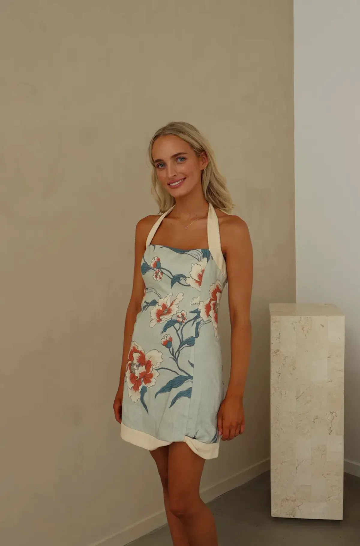 Sir The Label Roisin Mini Dress in Bloom Floral Size 8 - Image 1