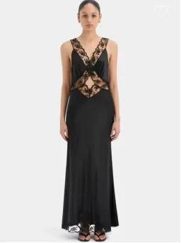 Sir The Label Aires Cut Out Gown Black Size 2/Au 10 for rent on The Volte - image 2