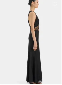 Sir The Label Aires Cut Out Gown Black Size 2/Au 10 for rent on The Volte - image 3