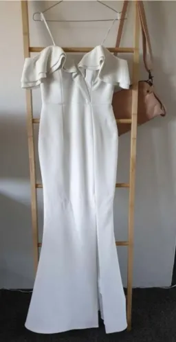 Sheike Allure Maxi Dress White Size 14 for rent on The Volte - image 3