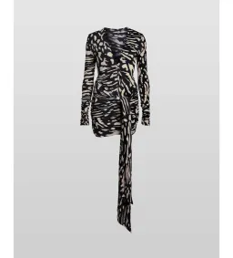 Rat & Boa Leontina Mini Dress Animal Print Size 6 for rent on The Volte - image 3