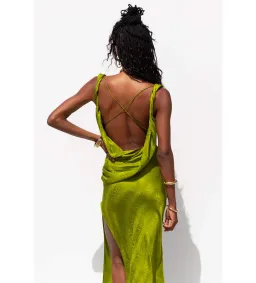Rat & Boa Navarra Dress Lime Size S / AU 8 for rent on The Volte - image 3
