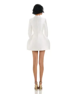 Eliya the label Kate dress mini white dress for rent on The Volte - image 1