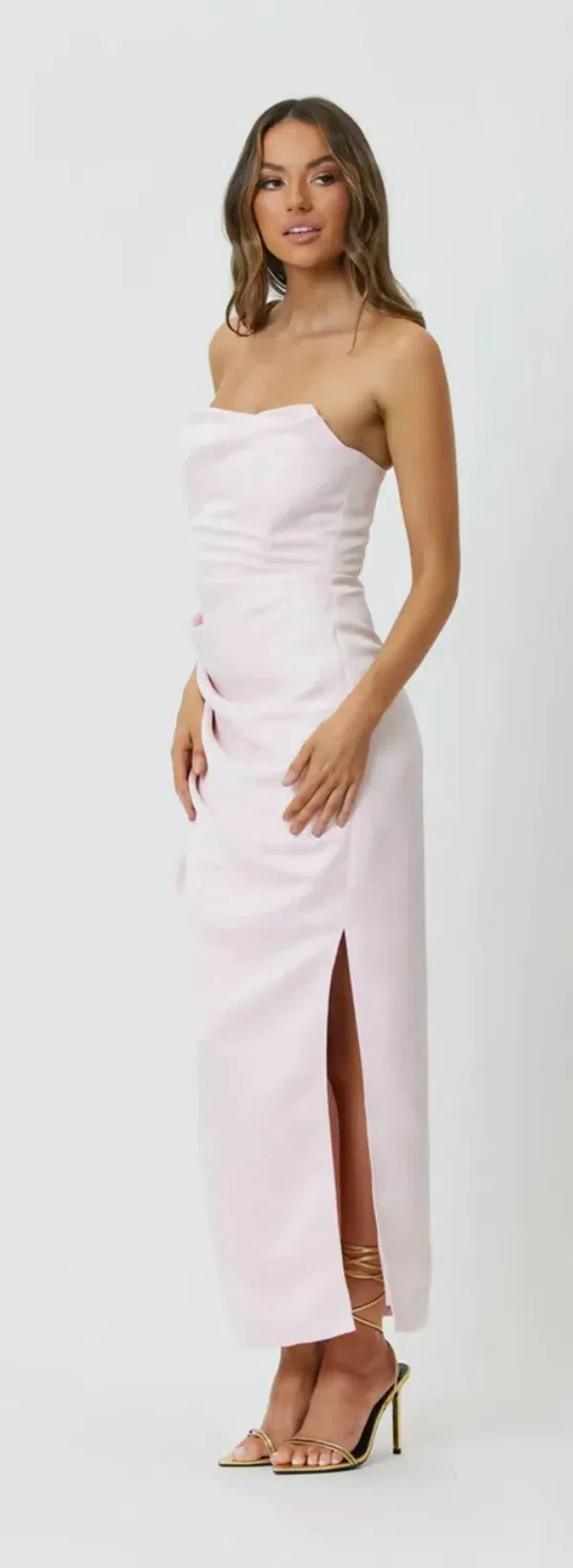 Bianca & Bridgett Evelyn Dress Blush - Image 2