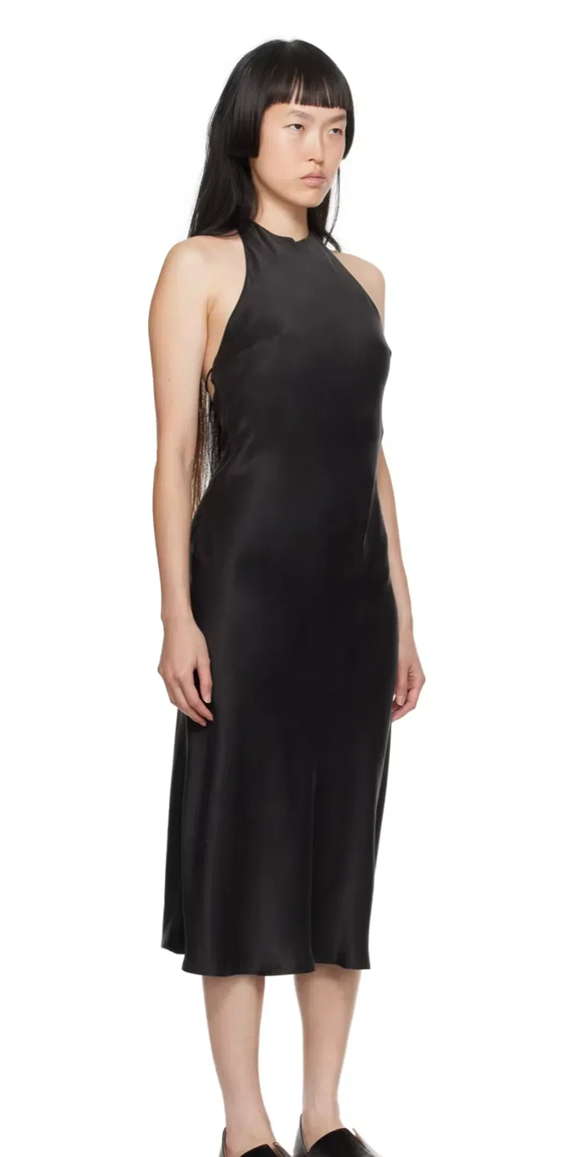 Silk Laundry Halter Black size 8 - Image 1