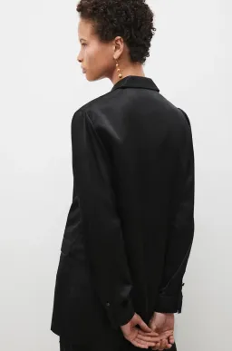 Silk Laundry Relaxed Blazer Black Size 8 for rent on The Volte - image 2