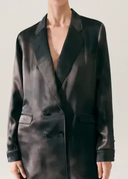 Silk Laundry Relaxed Blazer Black Size 8 for rent on The Volte - image 5